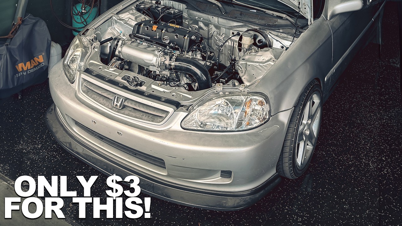 THE PERFECT K24 EK CIVIC IS ALIVE AND ICE COLD!