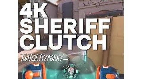💥 INSANE 4K SHERIFF CLUTCH | Valorant Highlights