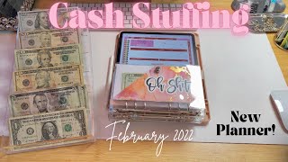 Cash Envelope Stuffing + Sinking Funds | February 2022| Baddies & Budgets