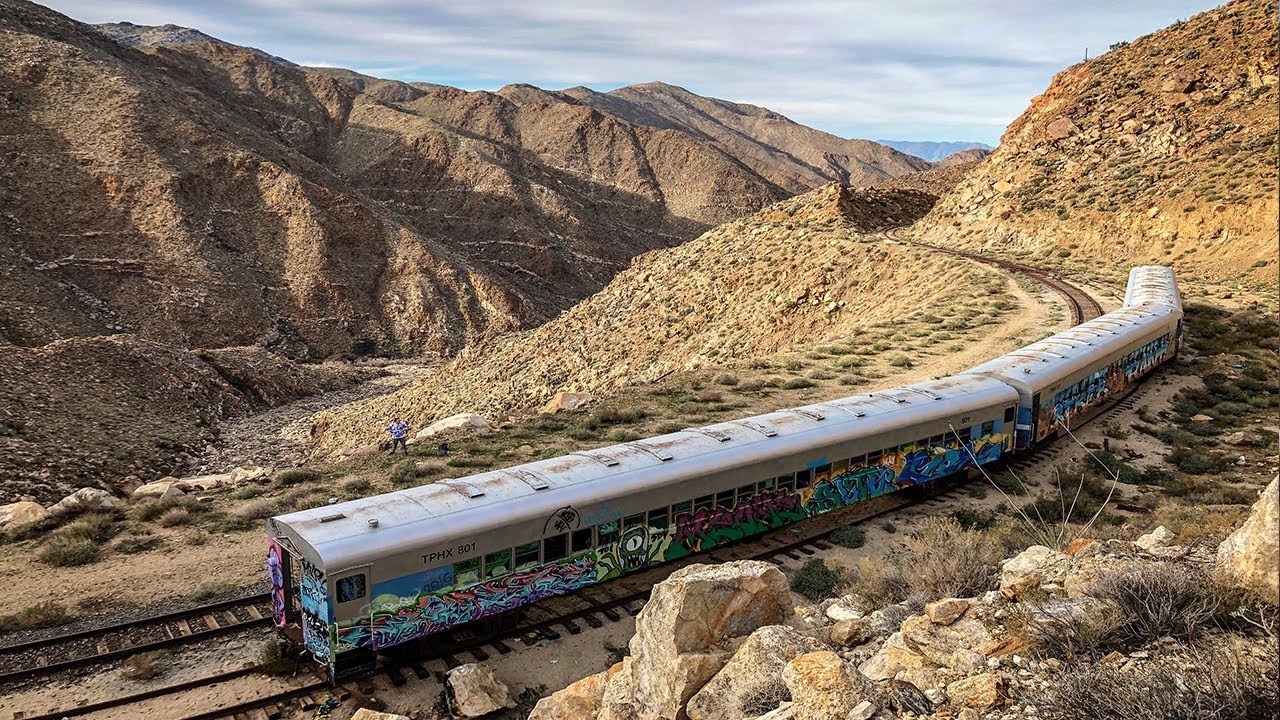 Exploring a Train Abandoned Deep in the Mountains of San Diego! (Ive
