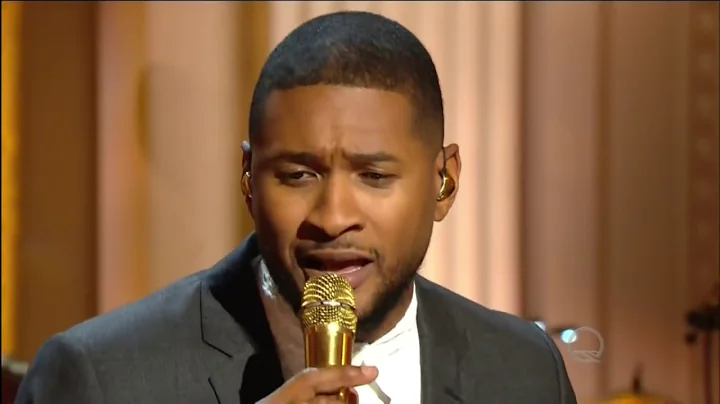 Usher sings "Georgia On My Mind" Live Ray Charles ...