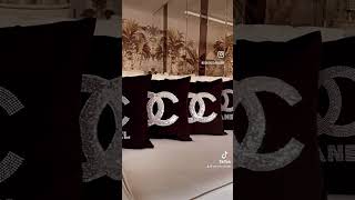 Decorative Handmade Chanel Pillow #chanel #pillow #handmade