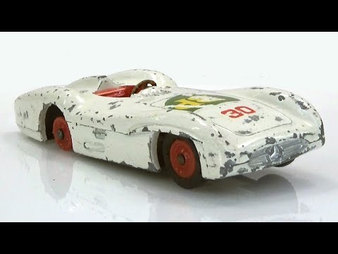 Mercedes. Le Mans racing car. Full restoration of Dinky Toys