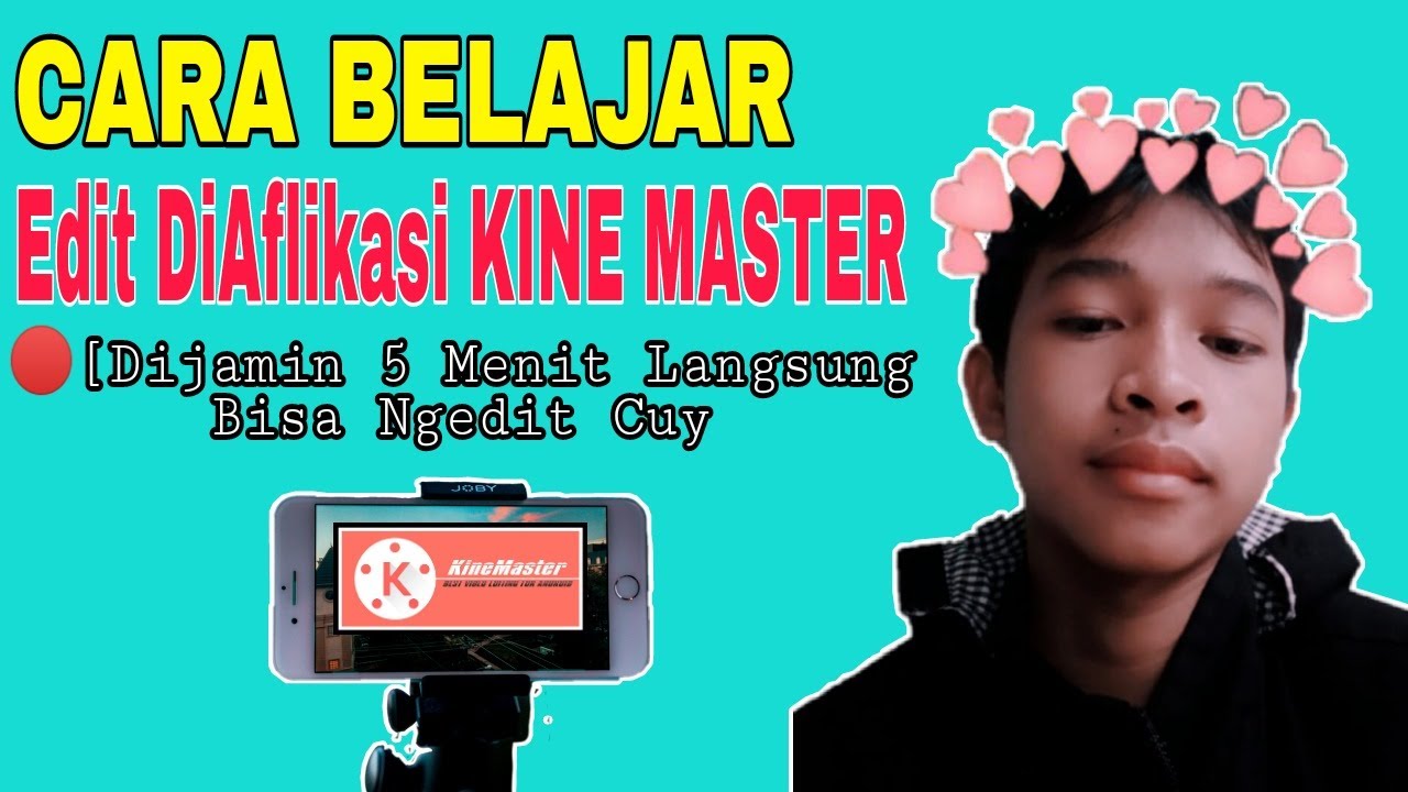 Cara Belajar Editin DiAflikasi_Kine Master! || Dalam Waktu  