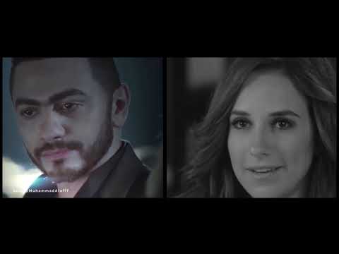 تامر حسني لينا حياة بعدين فيديو كليب     