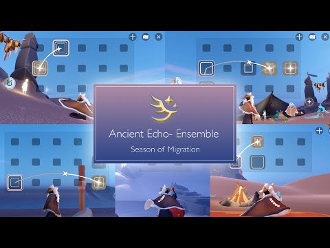【Sky楽譜合奏】 Ancient Echo (45番) 渡りの季節  　Sky星を紡ぐ子どもたち