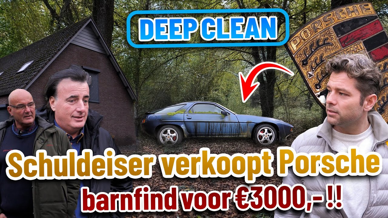 Schuldeiser verkoopt Porsche Barnfind voor €3000,- !!