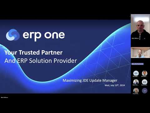Maximize Efficiency with JDE Update Manager