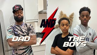 TEACHING DAD TO GET STURDY!😂