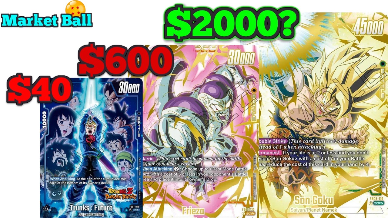 Почему этот набор один из самых дешевых в Fusion World? Market Ball - Обновление рынка Dragon Ball