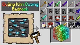 Minecraft Bedwars, Nhưng Vẽ Quặng Được Vũ Khí Và Giáp Hacker Siêu Vip Troll Noob Team ??