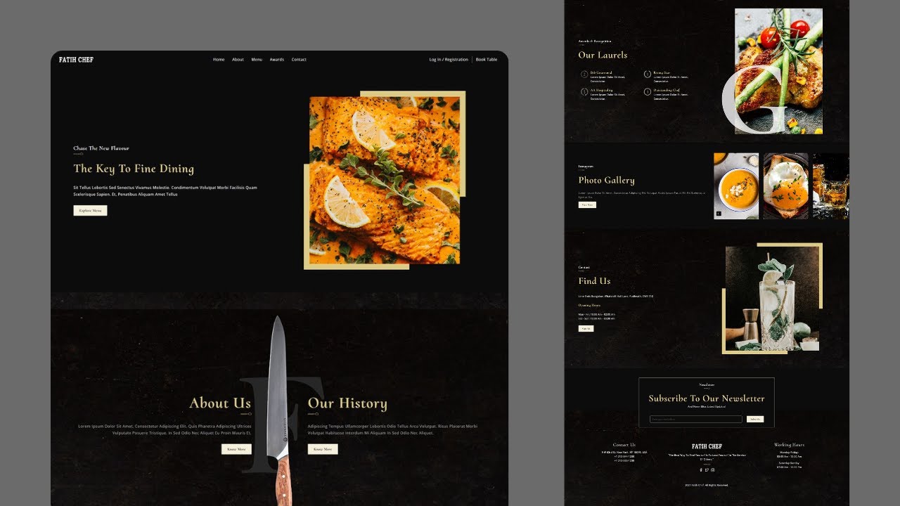 Build a FAST Responsive Restaurant Website with React TypeScript Today ...