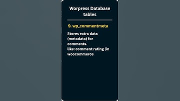 “What’s Inside WordPress wp_commentmeta Table?”