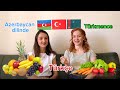 Meyve ve Sebze İsimleri 🇹🇷🇦🇿🇹🇲