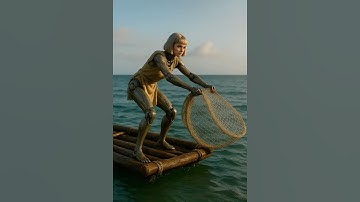 Crazy Robo’s Day at Sea.#robot #art #creative #cyberpunk #android #ai #shorts #funny