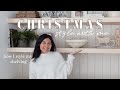 Christmas shelf styling  how i style my shelving