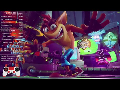 【RTA】クラッシュ・バンディクー4 とんでもマルチバース Any% 1:14:55