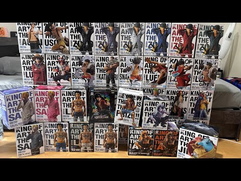 All kinds of ONE PIECE figures 