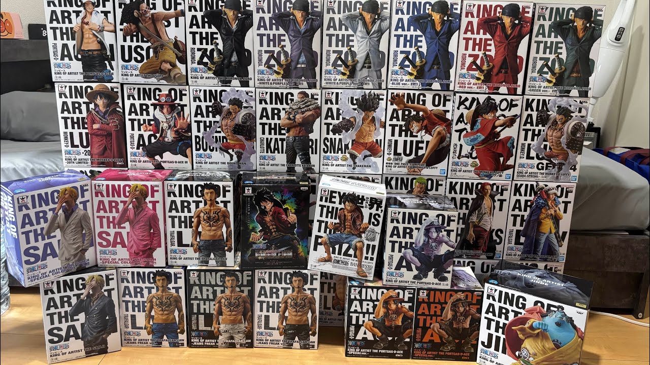 フィギュア開封】ワンピース KING OF ARTST 全種類開封ONEPIECE