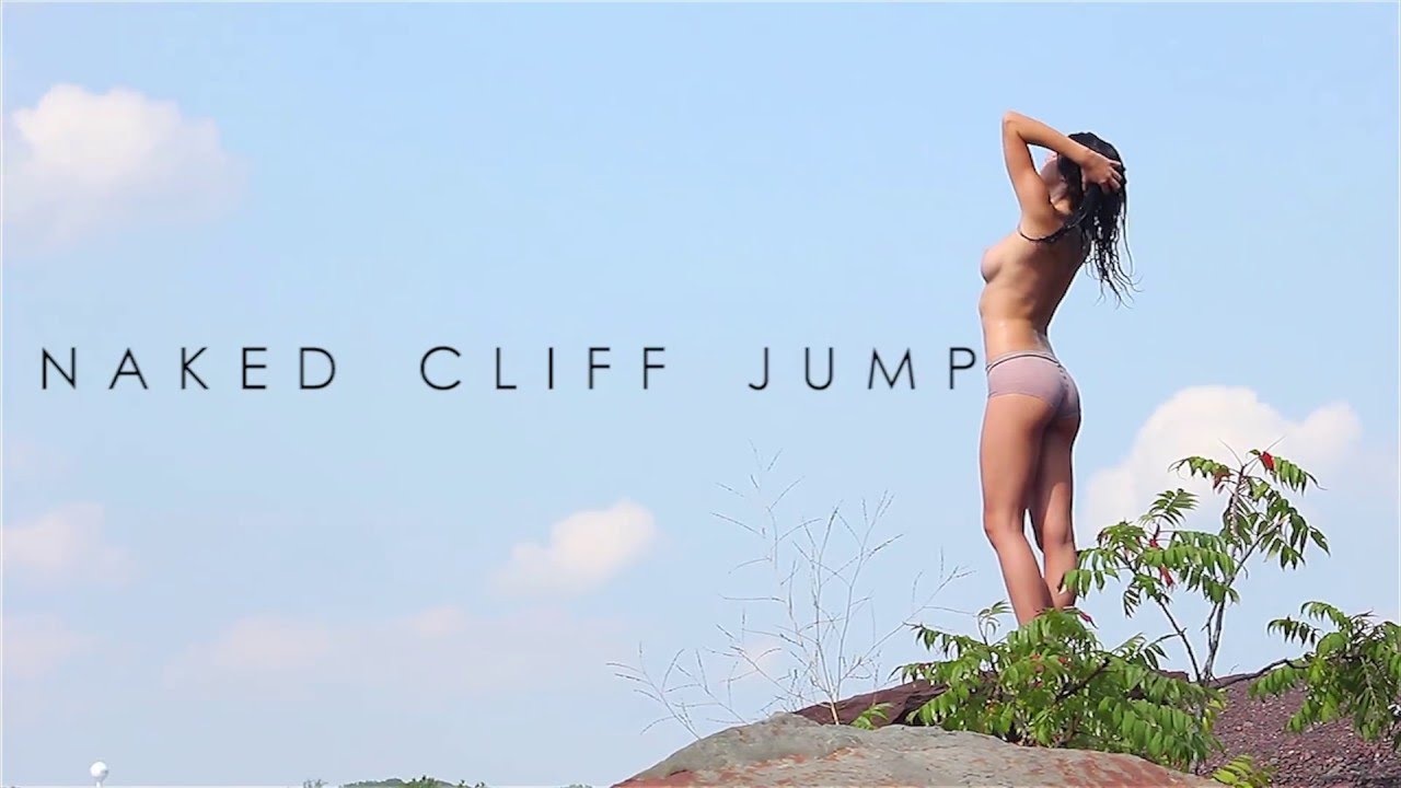 Nude cliff diving