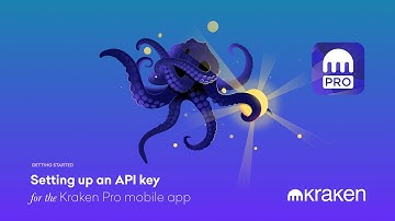 Setting up an API key for the Kraken Pro Mobile app