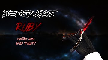 Unboxing a Butterfly Knife Ruby In-Game ($2400 knife)