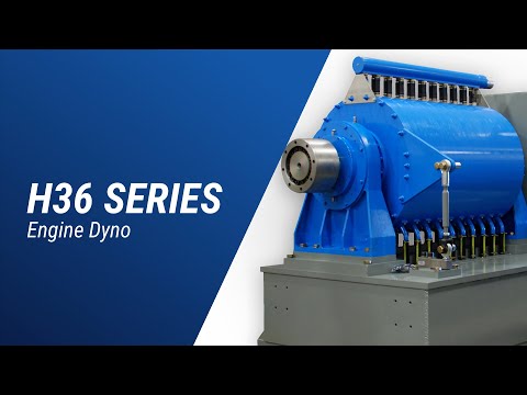 H36 Series Engine Dyno Overview - video from Power Test Dynamometer