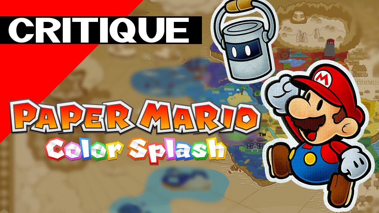 Paper Mario Color Splash - Critique