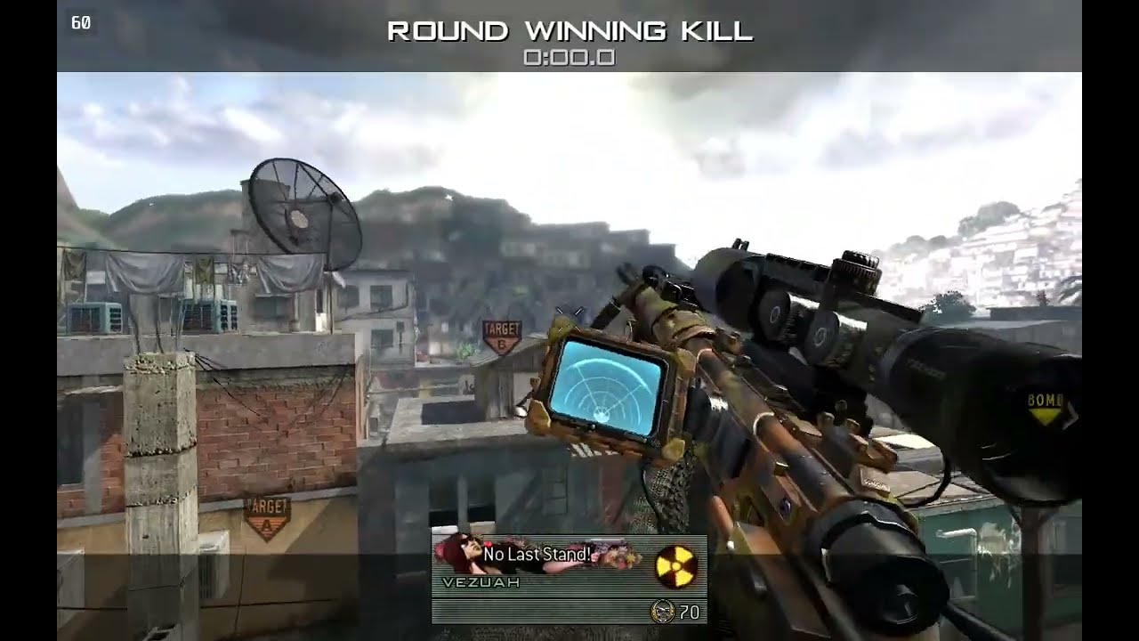 Mid Air pistol tag crossmap!! "iw4x days"