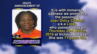 Joan Dolcy Charles short