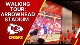 nfl stadiums: arrowhead stadium walking tour