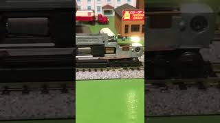 Testing out the decoder#dcc #modeltrains #nscale #modelrailway #locomotive