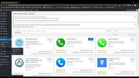 Cách thêm nút gọi điện trên website WordPress