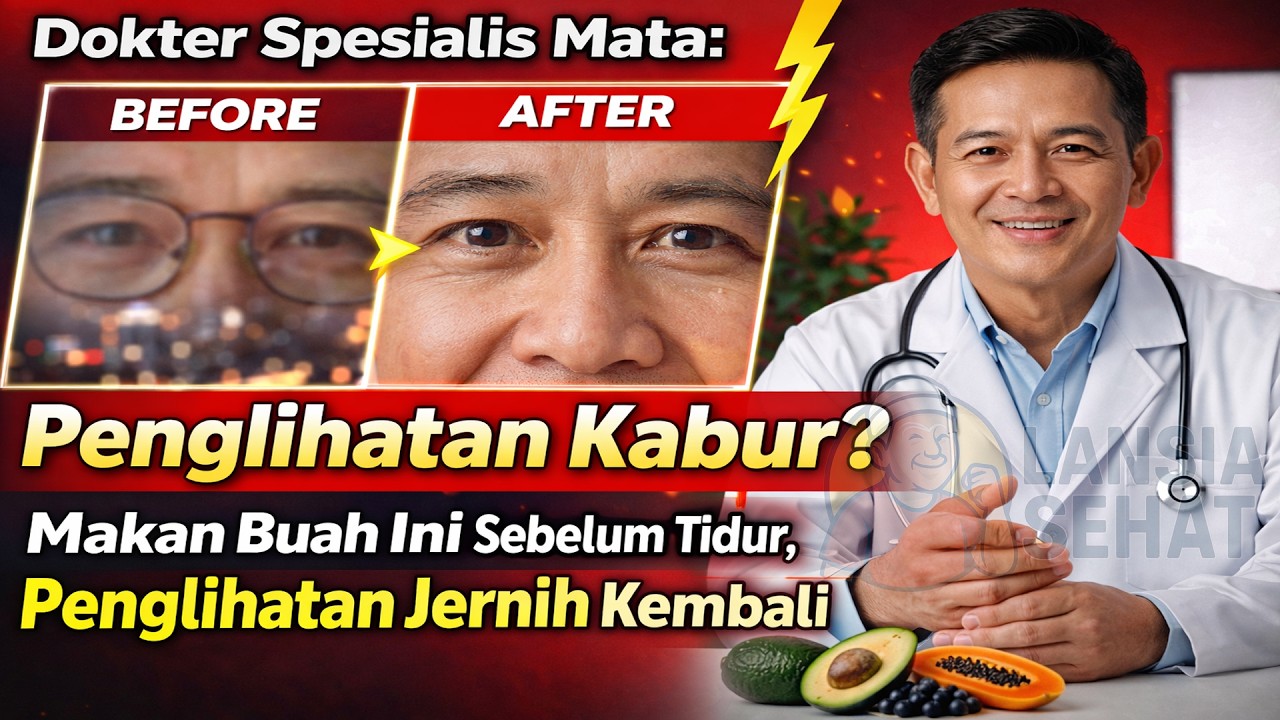 Dokter Spesialis Mata: Penglihatan Kabur? Makan Buah Ini Sebelum Tidur, Penglihatan Jernih Kembali
