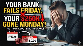 Your Bank Fails Friday. Your $250K Is Gone Monday. — Here's Why