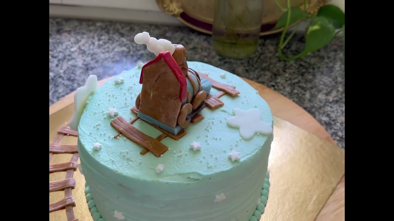 Steam Engine Train 🚊 Cake