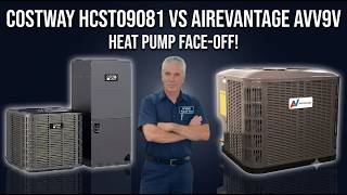 Heat Pump Face-Off: Costway HCST09081 vs AireVantage AVV9V