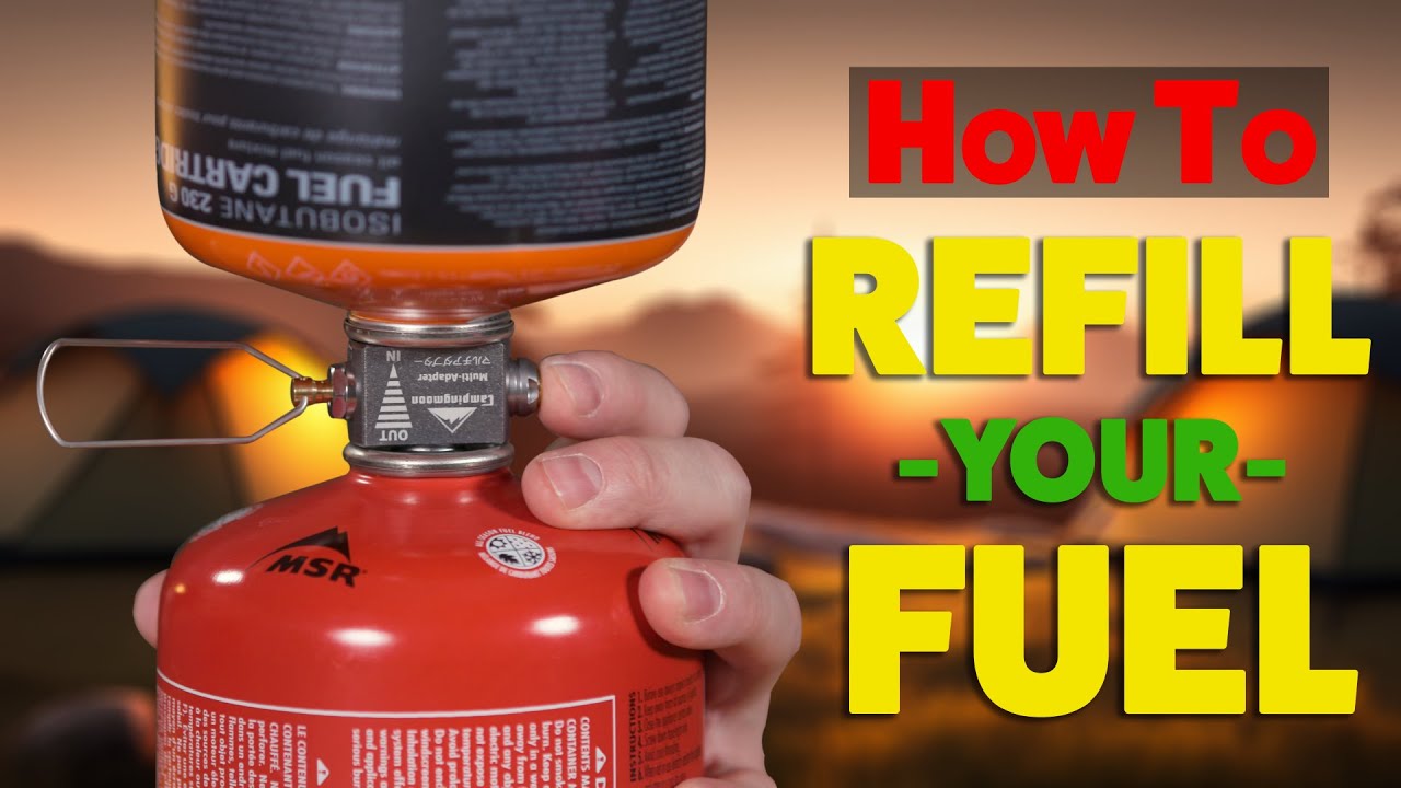 Mastering Backpacking Fuel Refill and Consolidate Canisters like a Pro