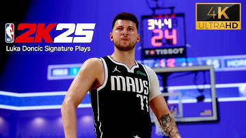 NBA 2K25 Insane Realism! Luka Doncic Signature Moves HIGHLIGHTS  | 4K UHD