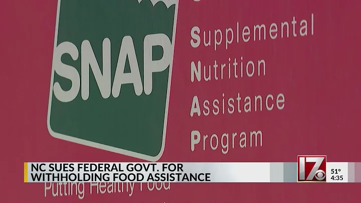 North Carolina sues federal government for withholding food assistance