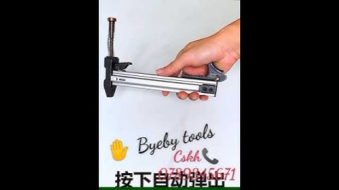 ✋ chiếc máy đóng đinh bê tông ST18 tự động...( shanghai ) giá: 680.000đ..+1hopdinh....