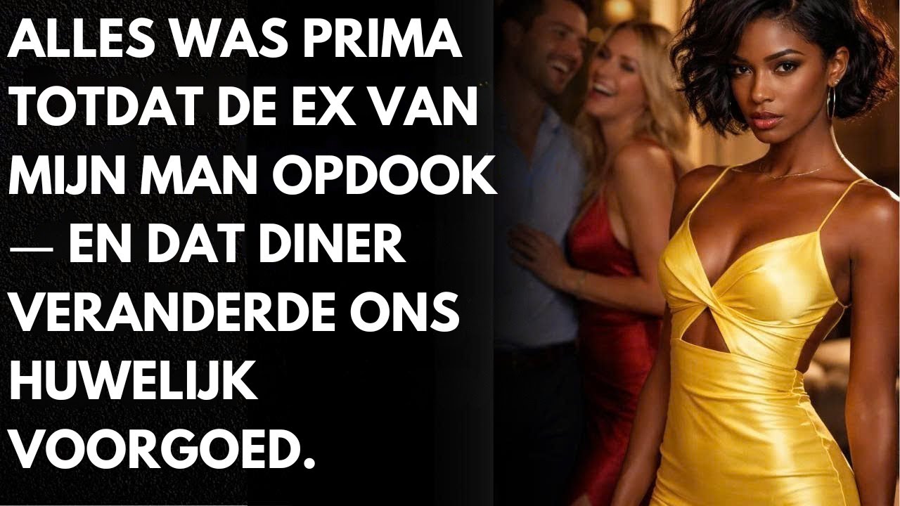 Ik wist altijd al dat mijn huwelijk een donkere hoek had, maar ik had nooit verwacht dat mijn mans ex die zou openbreken met één klein zinnetje tijdens het diner. Valerie zette haar wijnglas neer...