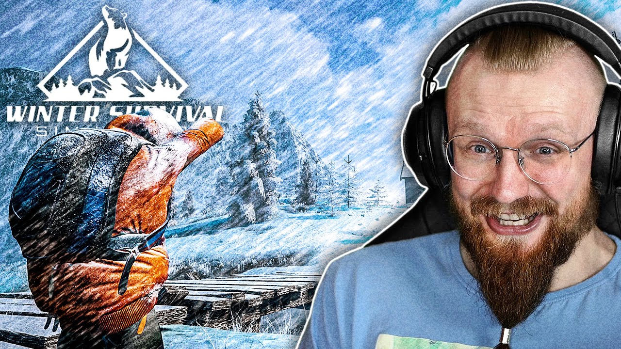 SIMULADOR DE SOBREVIVENCIA REALISTA NO INVERNO! JOGO IRADO! WINTER SURVIVAL  SIMULATOR 