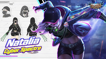 Natalia New Skin | Cyber Spectre | Mobile Legends: Bang Bang