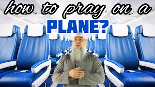 How to pray on a plane where I cannot stand up or face the qiblah? - Assim al hakeem screenshot 3