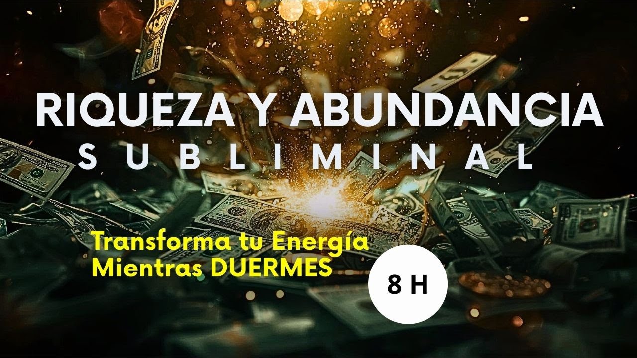 Riqueza y Abundancia Subliminal | Manifiesta DINERO mientras DUERMES [trabaja Rápido]