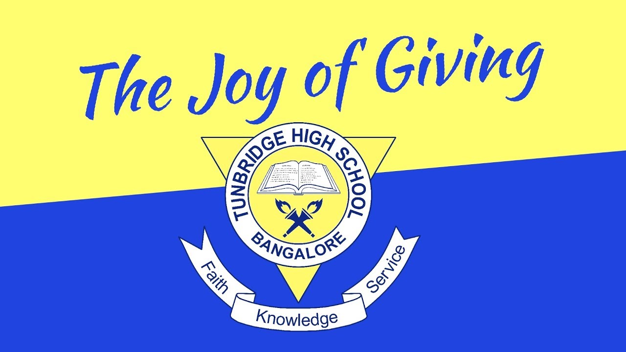 Joy of Giving at Tunbridge High School YouTube