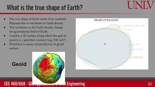 Geodesy, Shape of Earth, and Datum Geodesy 101 How We Model The Earth For Surveying