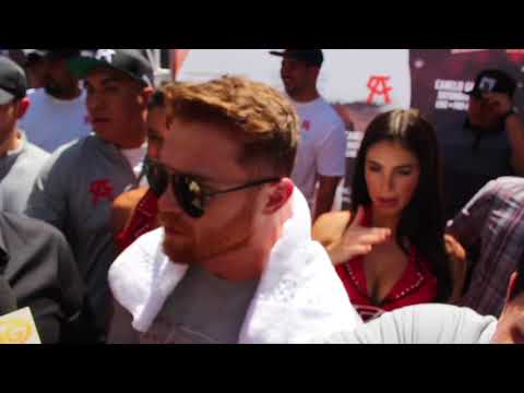 Canelo Alvarez, Gennady Golovkin ready to clash after making weight