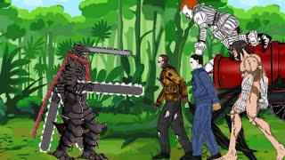 Chainsaw Devil Vs Jason Verhoves,Michael,Eren An,Penywes,Chocho Carles